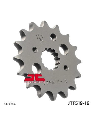 pinon moto jt sprockets acero 16 dientes jtf519 16