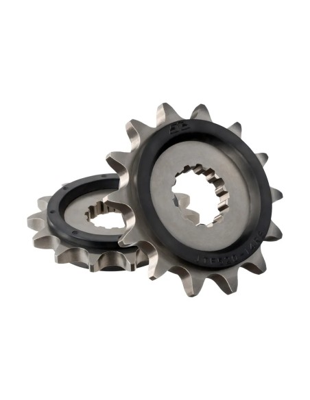 pinon de moto jt sprockets con goma 14 dientes p 525 jtf520 14rb