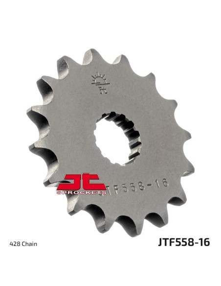 pinon moto jt sprockets acero 16 dientes jtf558 16