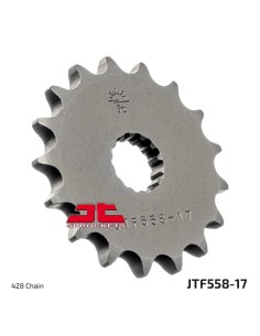 pinon de moto jt sprockets acero 17 dientes p 428 jtf558 17