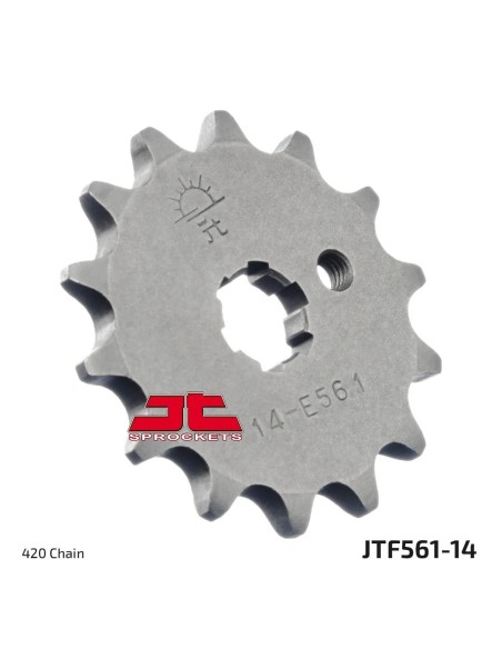 pinon moto jt sprockets acero 14 dientes jtf561 14