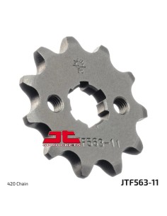 pinon de moto jt sprockets acero 11 dientes p 420 jtf563 11