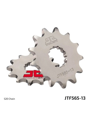 pinon moto jt sprockets acero 13 dientes jtf565 13