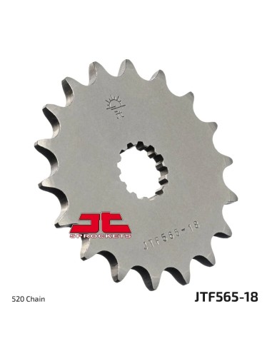 pinon moto jt sprockets acero 18 dientes jtf565 18