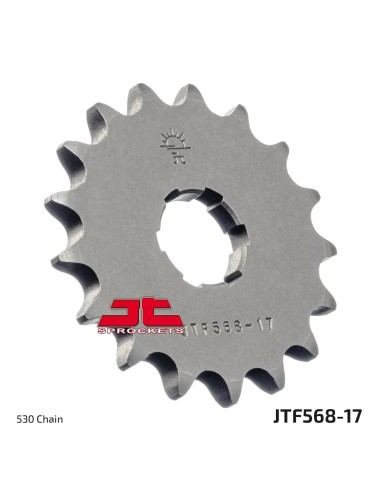 pinon moto jt sprockets acero 17 dientes jtf568 17