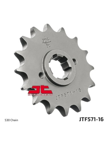 pinon moto jt sprockets acero 16 dientes jtf571 16