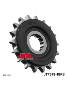 pinon moto jt sprockets acero 18 dientes jtf579 18rb