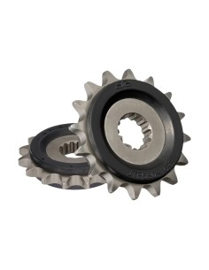 pinon de moto jt sprockets con goma 16 dientes p 530 jtfrb580 16rb