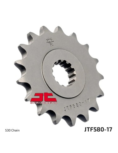pinon moto jt sprockets acero 17 dientes jtf580 17