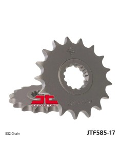 pinon de moto jt sprockets acero 17 dientes p 532 jtf585 17