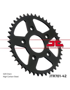 corona moto jt sprockets de acero de 42 dientes jtr701 42