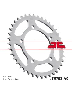 corona moto jt sprockets de acero de 40 dientes jtr703 40