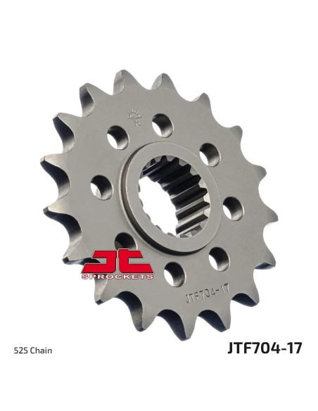 pinon moto jt sprockets acero 17 dientes jtf704 17