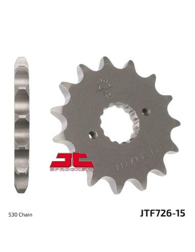 pinon moto jt sprockets acero 15 dientes jtf726 15