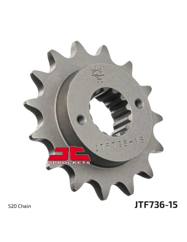 pinon moto jt sprockets acero 15 dientes jtf736 15