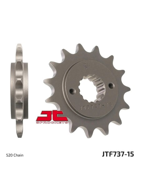 pinon moto jt sprockets acero 15 dientes jtf737 15