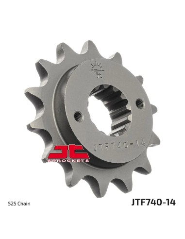 pinon moto jt sprockets acero 14 dientes jtf740 14