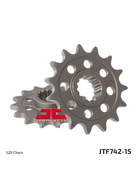 pinon moto jt sprockets acero 15 dientes jtf742 15