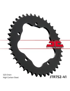 corona moto jt sprockets de acero de 41 dientes jtr752 41
