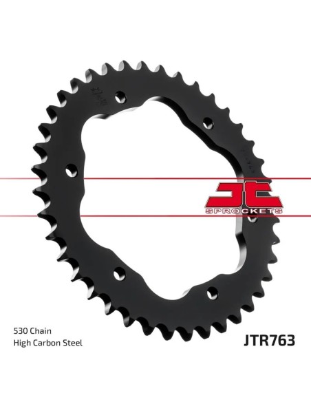 corona ducati multistrada 40 dientes negro jt sprockets jtr763 40zbk