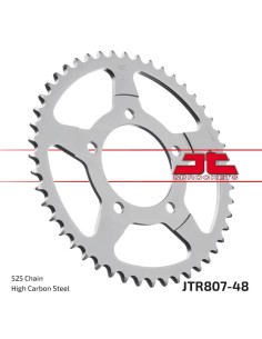 corona moto jt sprockets de acero de 48 dientes jtr807 48