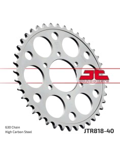 corona moto jt sprockets de acero de 40 dientes jtr818 40