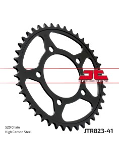 corona moto jt sprockets de acero de 41 dientes jtr823 41