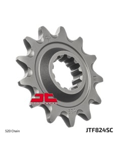 corona moto jt sprockets autolimpiable con 13 dientes jtf824 13sc
