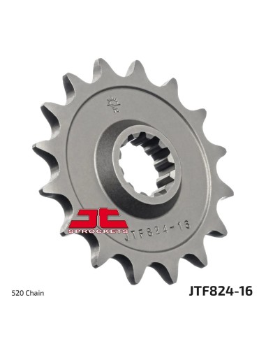 pinon moto jt sprockets acero 16 dientes jtf824 16