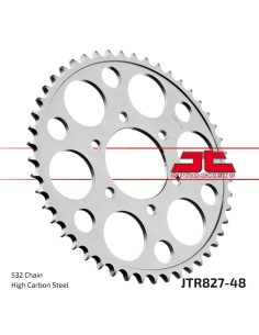 corona moto jt sprockets de acero de 48 dientes jtr827 48