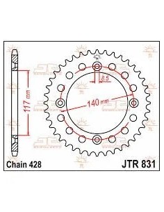 corona moto jt sprockets 83146jts