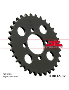 corona moto jt sprockets de acero de 32 dientes jtr832 32