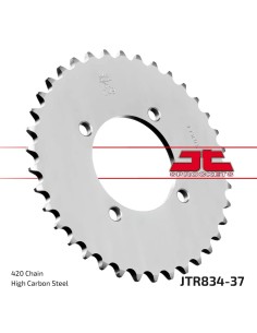 corona moto jt sprockets de acero de 37 dientes jtr834 37