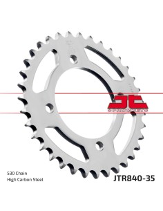 corona moto jt sprockets de acero de 35 dientes jtr840 35