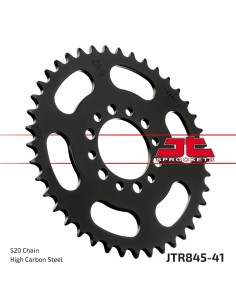 corona moto jt sprockets de acero de 41 dientes jtr845 41