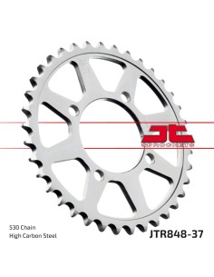 corona moto jt sprockets de acero de 37 dientes jtr848 37