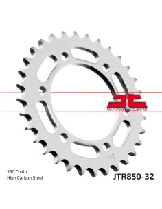 corona moto jt sprockets de acero de 32 dientes jtr850 32