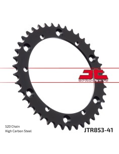 corona moto jt sprockets de acero de 41 dientes jtr853 41