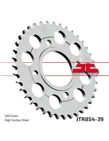 corona moto jt sprockets de acero de 39 dientes jtr854 39