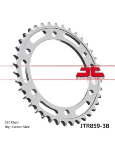 corona moto jt sprockets de acero de 38 dientes jtr859 38