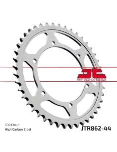 corona moto jt sprockets de acero de 44 dientes jtr862 44
