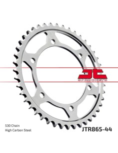 corona moto jt sprockets de acero de 44 dientes jtr865 44