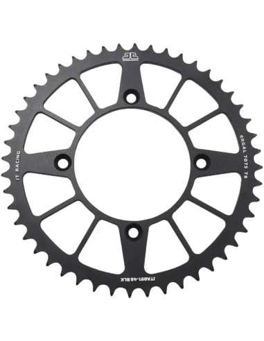 corona moto jt sprockets de acero de 48 dientes jtr891 48al