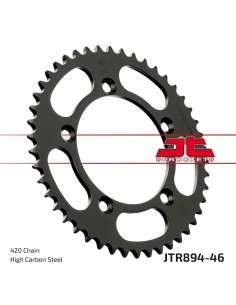 corona moto jt sprockets de acero de 46 dientes jtr894 46