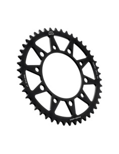 corona moto jt sprockets 46 dientes p 520 aluminio negro jta1303 46blk