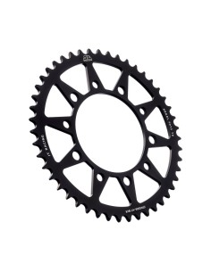 corona moto jt sprockets 47 dientes p 520 aluminio negro jta1303 47blk