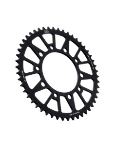 corona moto jt sprockets 50 dientes p 520 aluminio negro jta1303 50blk