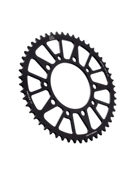 corona moto jt sprockets 52 dientes p 520 aluminio negro jta1303 52blk