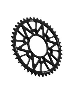 corona moto jt sprockets de aluminio de 44 dientes jta1489 44blk
