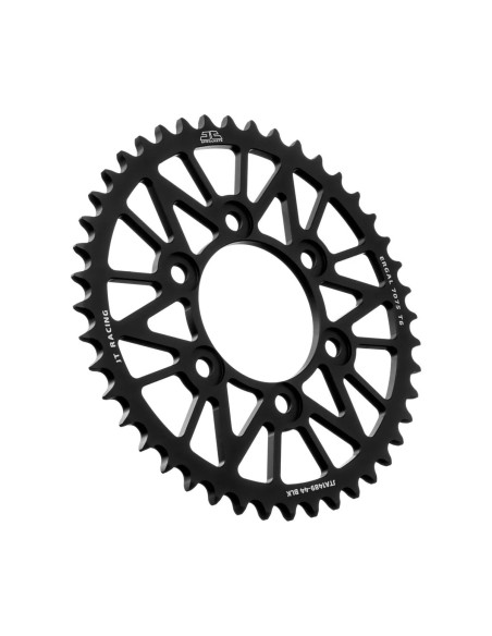 corona moto jt sprockets de aluminio de 44 dientes jta1489 44blk